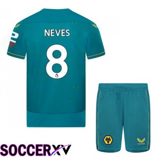 Wolves (NEVES 8) Kids Away Jersey 2022/2023