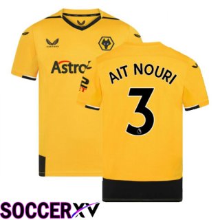 Wolves (AIT-NOURI 3) Home Jersey 2022/2023