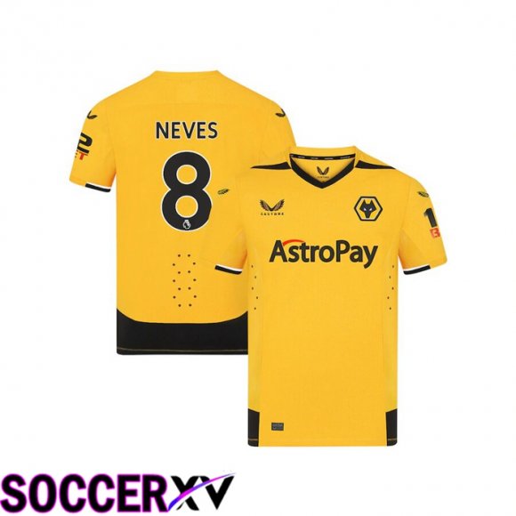 Wolves (NEVES 8) Home Jersey 2022/2023