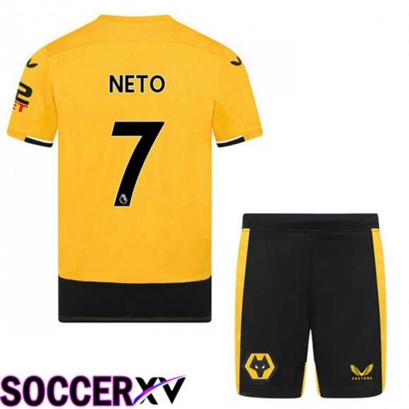 Wolves (NETO 7) Kids Home Jersey 2022/2023