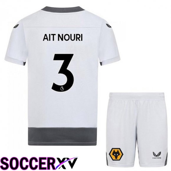 Wolves (AIT-NOURI 3) Kids Third Jersey 2022/2023