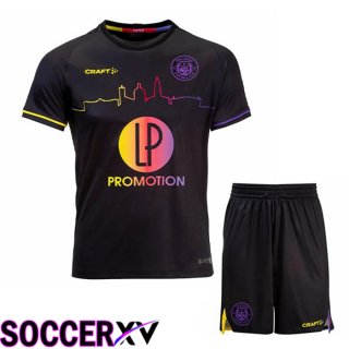 Toulouse Kids Away Jersey Black 2022/2023