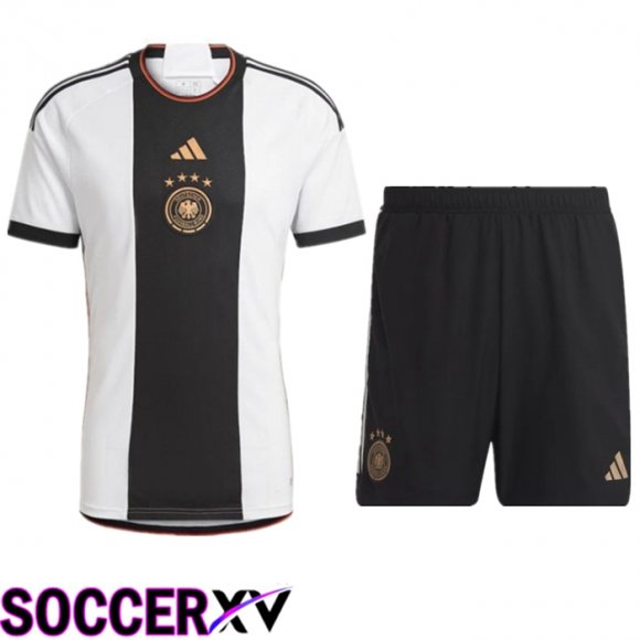 Germany Home Jersey + Shorts World Cup 2022