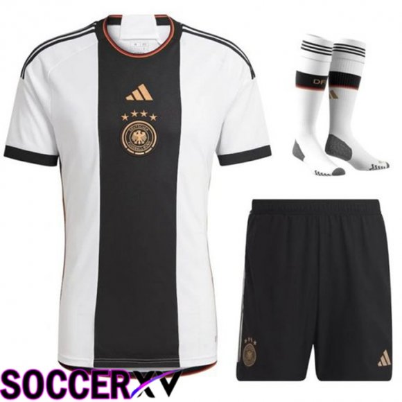 Germany Home Jersey (Shorts + Sock) World Cup 2022