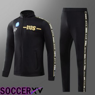 SSC Napoli Kids Training Tracksuit Black 2022/2023