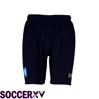 SSC Napoli Soccer Shorts Third Black 2022/2023