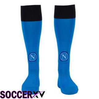 SSC Napoli Soccer Socks Home Blue 2022/2023