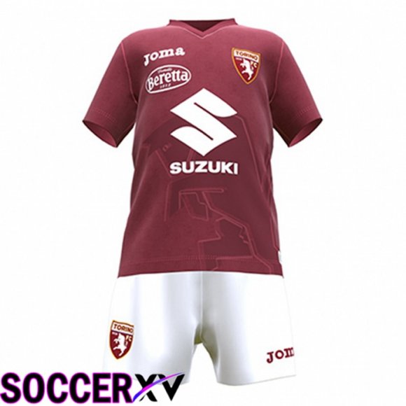 Torino FC Kids Home Jersey Red 2022/2023