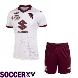 Torino FC Kids Away Jersey White 2022/2023