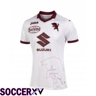 Torino FC Away Jersey White 2022/2023