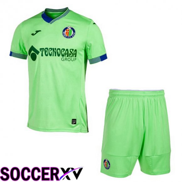 FC Getafe CF Kids Third Jersey Green 2022 2023