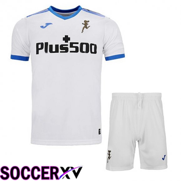 Atalanta Kids Away Jersey White 2022 2023