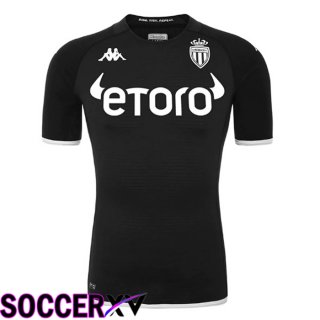 AS Monaco Away Jersey Black 2022/2023