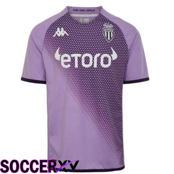 AS Monaco Third Jersey Purple 2022/2023