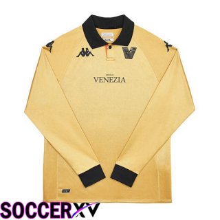 Venise FC Third Jersey Long Sleeve Yellow 2022/2023