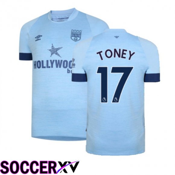 Brentford FC (TONEY 17) Away Jersey 2022/2023