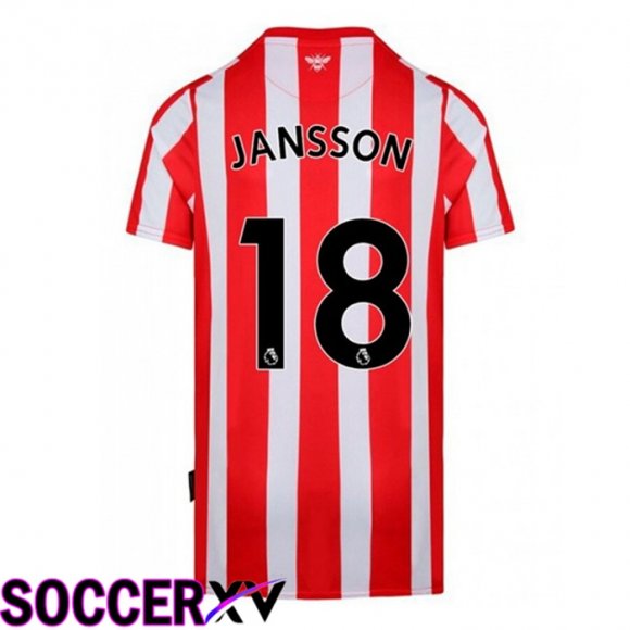 Brentford FC (JANSSON 18) Home Jersey 2022/2023