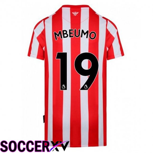 Brentford FC (MBEUMO 19) Home Jersey 2022/2023