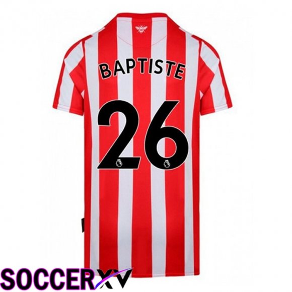 Brentford FC (BAPTISTE 26) Home Jersey 2022/2023