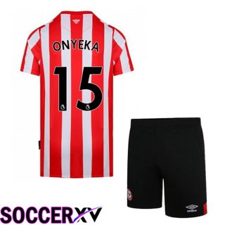 Brentford FC (ONYEKA 15) Kids Home Jersey 2022/2023