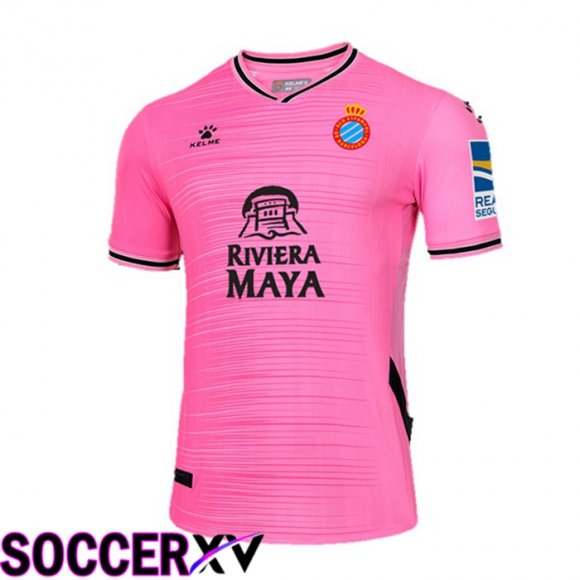 FC RCD Espanyol Away Jersey Pink 2022 2023