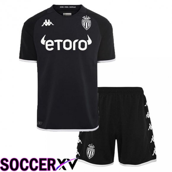 AS Monaco Kids Away Jersey 2022/2023