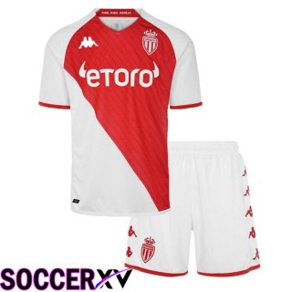 AS Monaco Kids Home Jersey 2022/2023