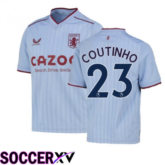 Aston Villa (COUTINHO 23) Away Jersey 2022/2023