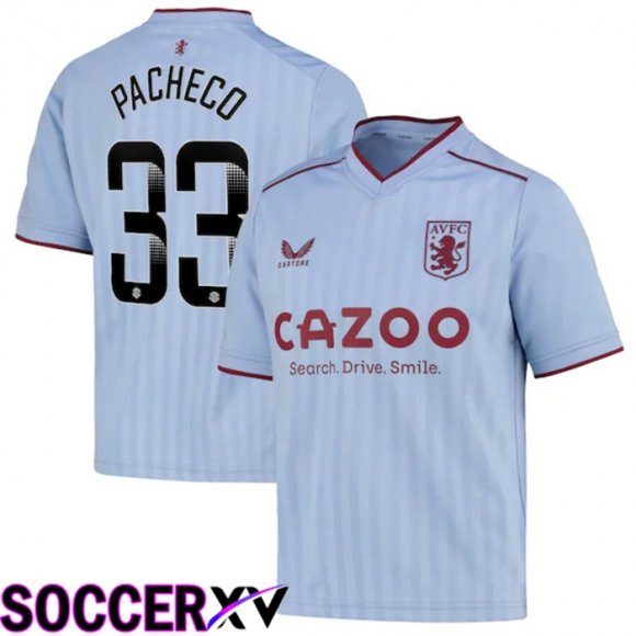 Aston Villa (PACHECO 33) Away Jersey 2022/2023