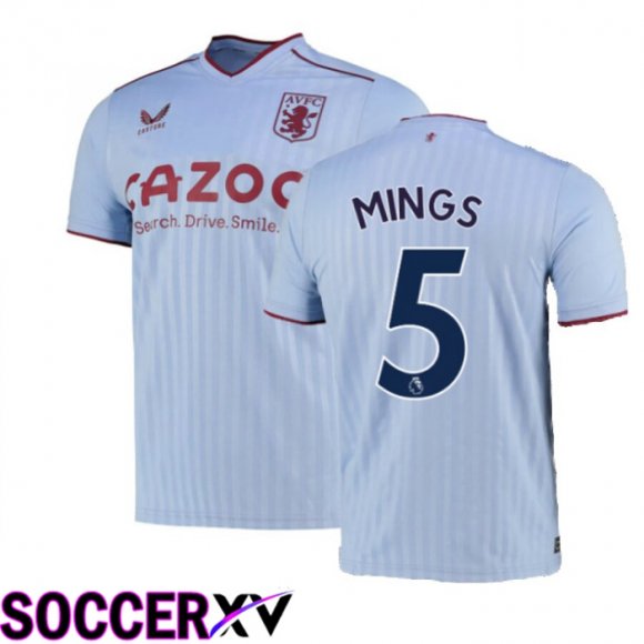 Aston Villa (MINGS 5) Away Jersey 2022/2023