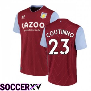 Aston Villa (COUTINHO 23) Home Jersey 2022/2023