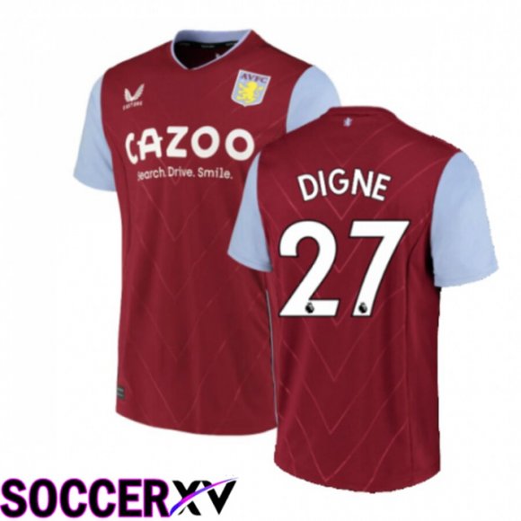 Aston Villa (DIGNE 27) Home Jersey 2022/2023