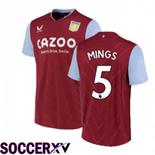 Aston Villa (MINGS 5) Home Jersey 2022/2023