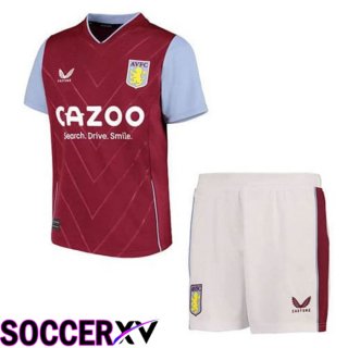 Aston Villa Kids Home Jersey 2022/2023