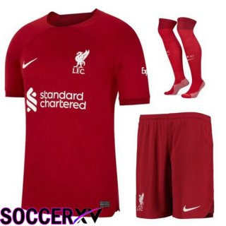 FC Liverpool Home Jersey (Shorts + Sock) 2022/2023