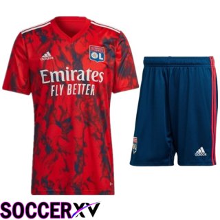 Olympique Lyon Away Jersey + Shorts 2022/2023