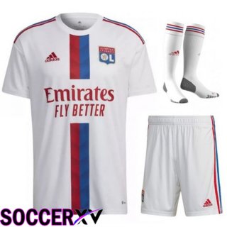 Olympique Lyon Home Jersey (Shorts + Sock) 2022/2023