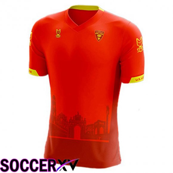 Lecce Third Jersey Red 2022 2023