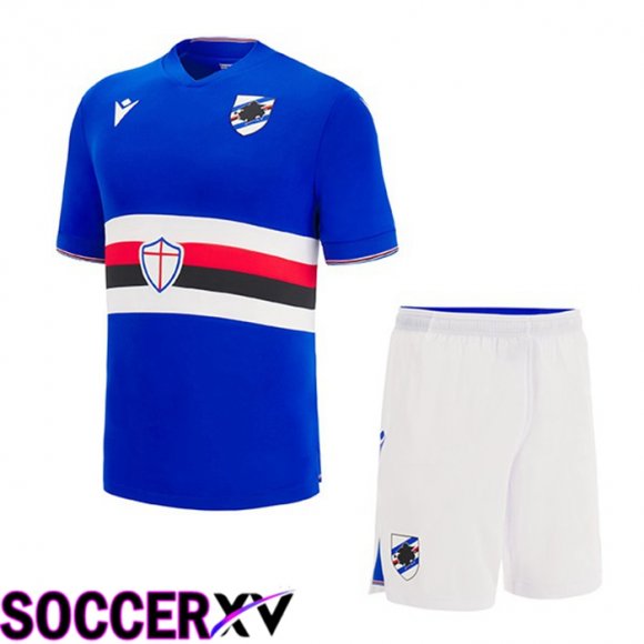 UC Sampdoria Kids Home Jersey Blue 2022/2023