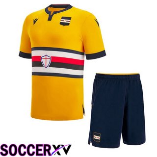 UC Sampdoria Kids Third Jersey Yellow 2022/2023