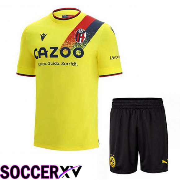 Bologna Kids Third Jersey Yellow 2022/2023