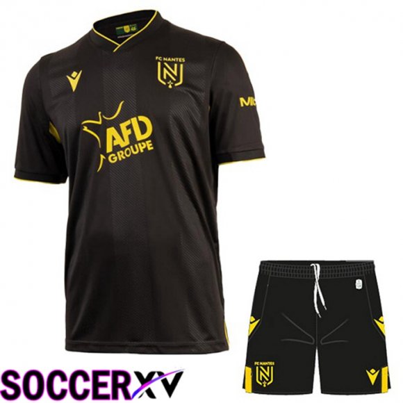 FC Nantes Kids Third Jersey Black 2022/2023