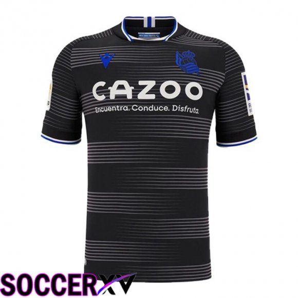 Real Sociedad Away Jersey Black 2022 2023