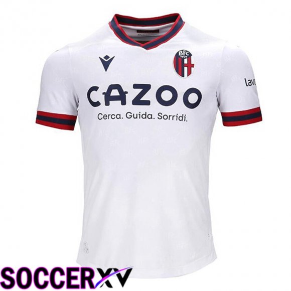 Bologna Away Jersey White 2022 2023