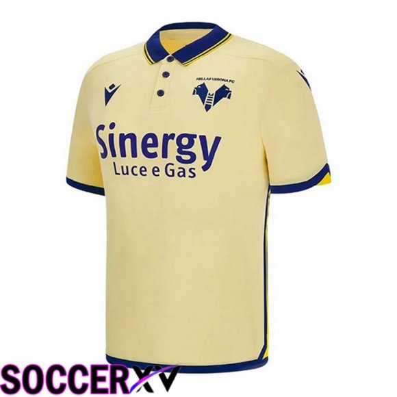 Hellas Verone Away Jersey Yellow 2022/2023