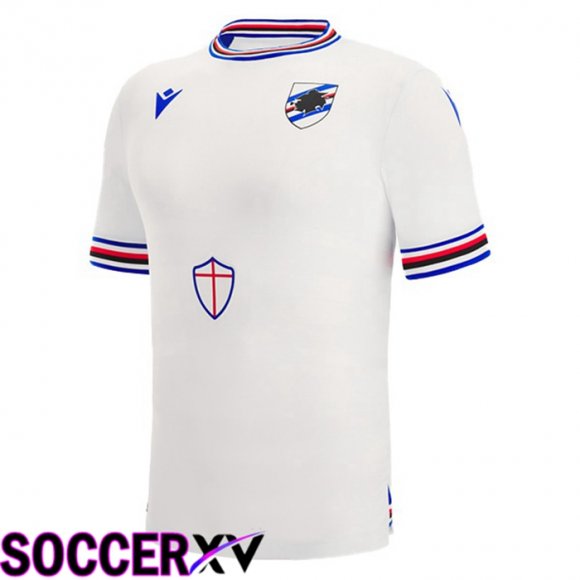 UC Sampdoria Away Jersey White 2022/2023