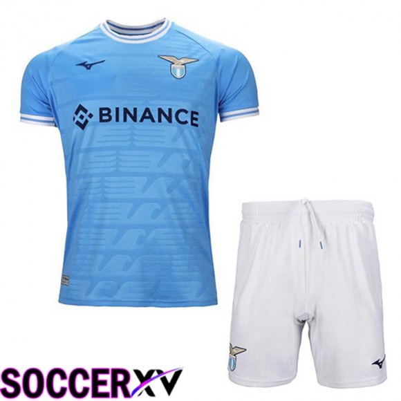 SS Lazio Kids Home Jersey Blue 2022 2023