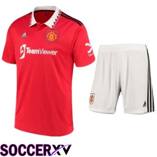 Manchester United Home Jersey + Shorts 2022/2023