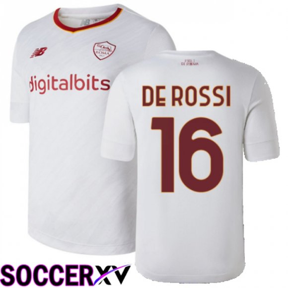 AS Roma (De Rossi 16) Away Jersey 2022/2023