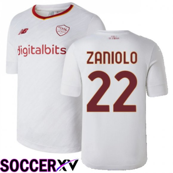 AS Roma (Zaniolo 22) Away Jersey 2022/2023